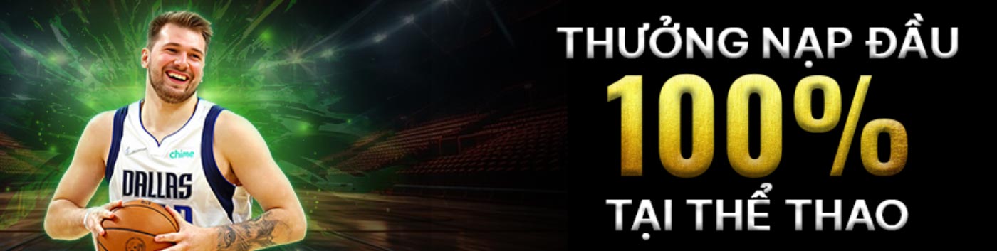 E2bet thưởng nạp đầu 100% tại thể thao