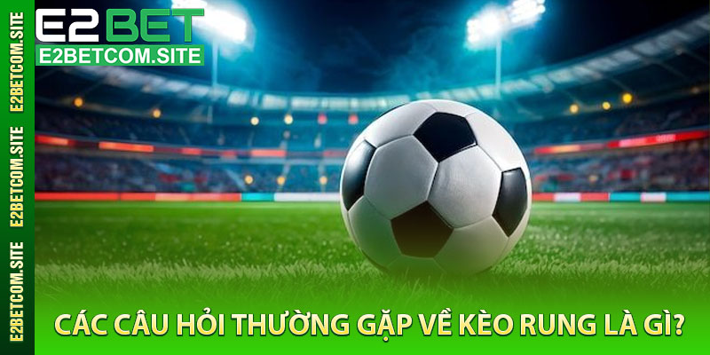 Các Câu Hỏi Thường Gặp Về Kèo Rung Là Gì?
